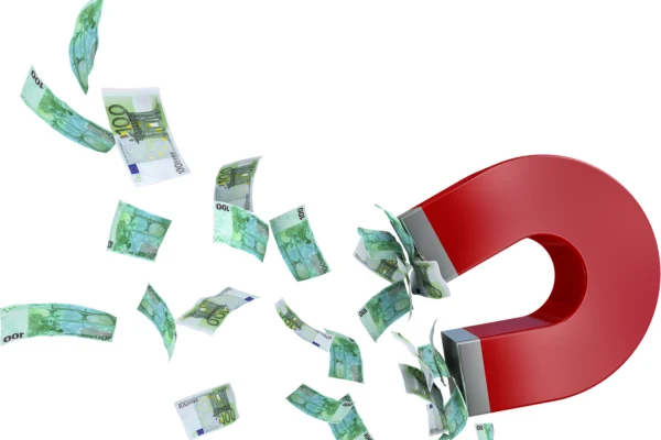 Aimant attirant des billets : une méthode de vente qui attire le chiffre d’affaires